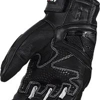 LS2 SPARK II LEATHER GLOVES BLACK WHITE - 1748192295RBXY - Master