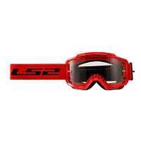 LS2 CHARGER PRO GOGGLE RED WITH CLEAR VISOR - 1748192429I0RE - Master