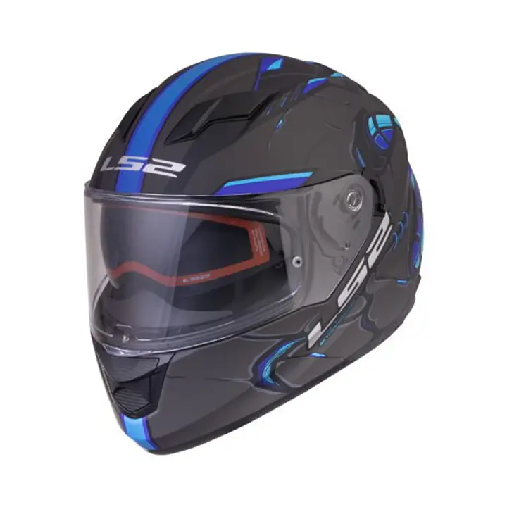 FF320 STREAM EVO ZUKO MATT BLACK BLUE WITH PINLOCK - 1748192776GJB5 - Master
