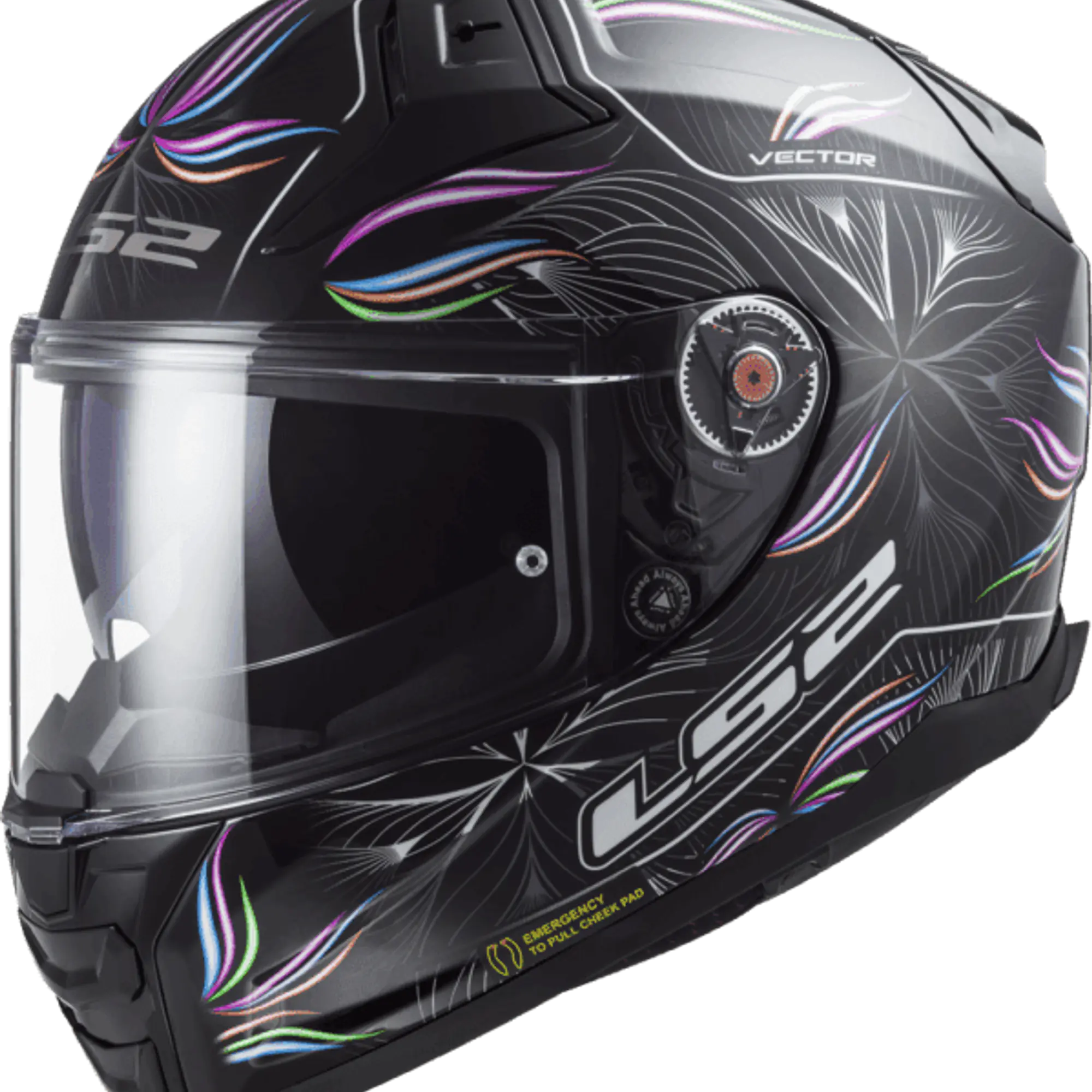 FF811 VECTOR II TROPICAL GLOSS BLACK WHITE - 1748192613N9V1 - Master