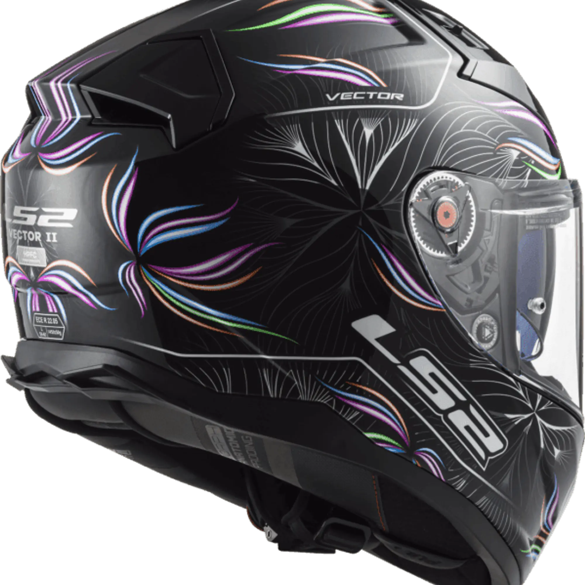 FF811 VECTOR II TROPICAL GLOSS BLACK WHITE - 1748192613N9V1 - Master