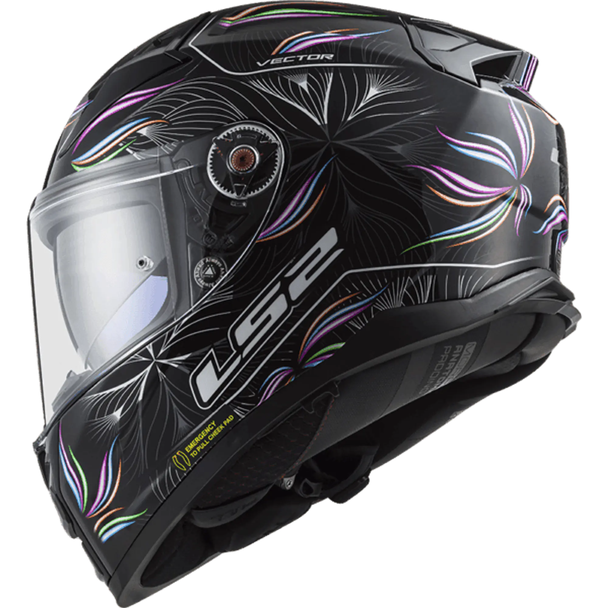 FF811 VECTOR II TROPICAL GLOSS BLACK WHITE - 1748192613N9V1 - Master