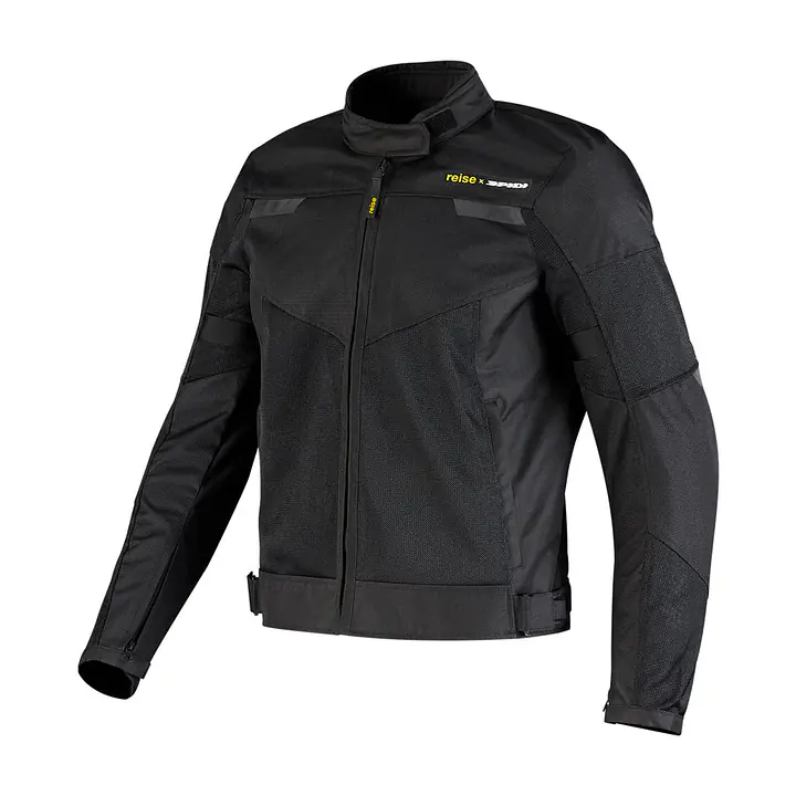 Reise x Spidi  |  7401103011  Lemeto Jacket - Black - Master