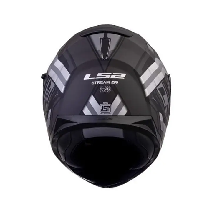 FF320 STREAM EVO MATT REFLEX BLACK SILVER D-RING - 1748193190R0Y3 - Master