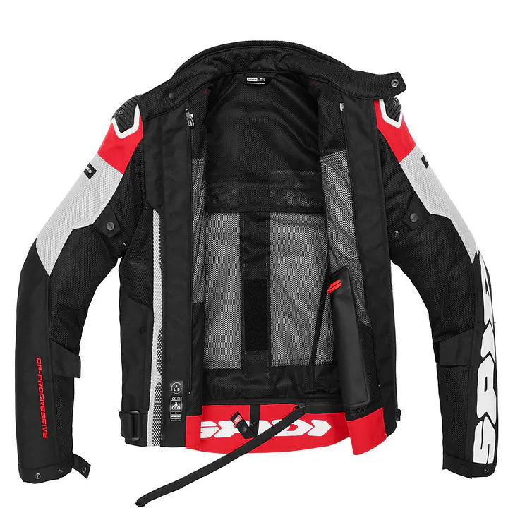 Spidi  |  7111103071  Progressive Net Windout Jacket - Red - Master