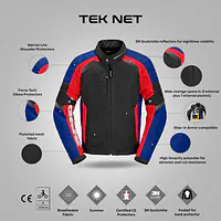 Spidi  |  7111103053 Tek Net Jacket - Blue - Master