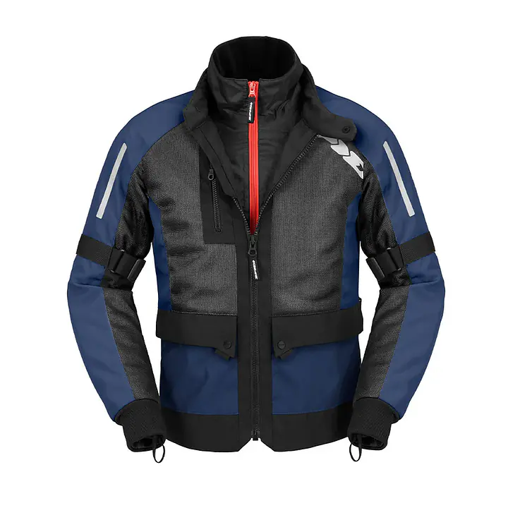 Spidi  |  7111103011  Net H2Out Jacket - Black/Blue - Master