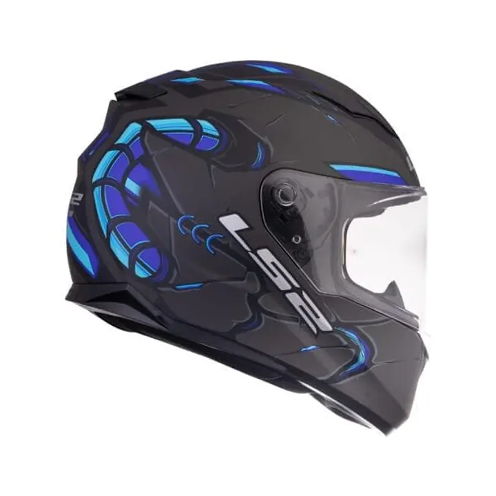 FF320 STREAM EVO ZUKO BLACK BLUE WITH PINLOCK - 1748194015G87W - Master