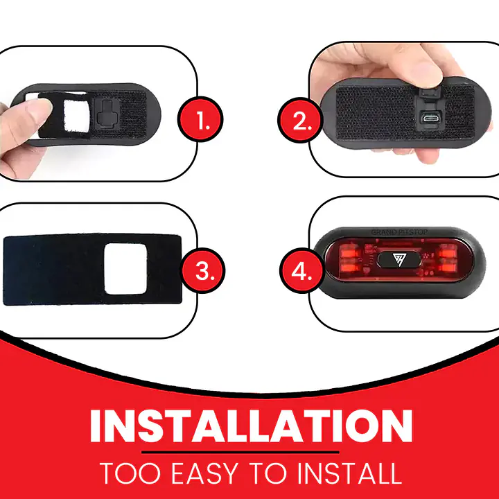 Grand PitStop  |  7513100011  Helmet LED Light - Master