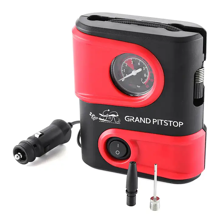 Grand PitStop  |  7513300011  Tire Inflator Machine Dual Port for Car and Bike - Master