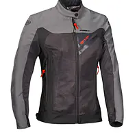 Ixon  |  7121102232  Orion Lady Jacket - Anthracite/Grey/Red - Master