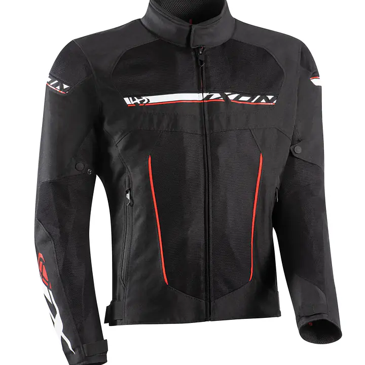 Ixon  |  7121103061  T-Rex Jacket - Black/White/Red - Master