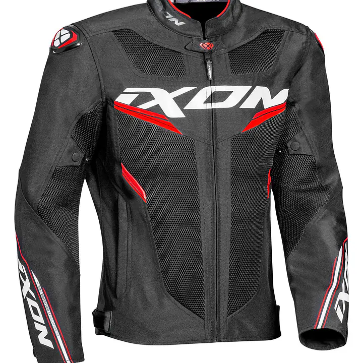 Ixon  |  7121103032  Draco Jacket -Black/White/Red - Master
