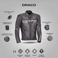 Ixon  |  7121103034  Draco Jacket - Anth/Grey/Bright/Yellow - Master