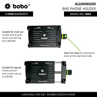 Bobo Gears  |  7493000041  BM3 - Aluminium (No Charger) - Master