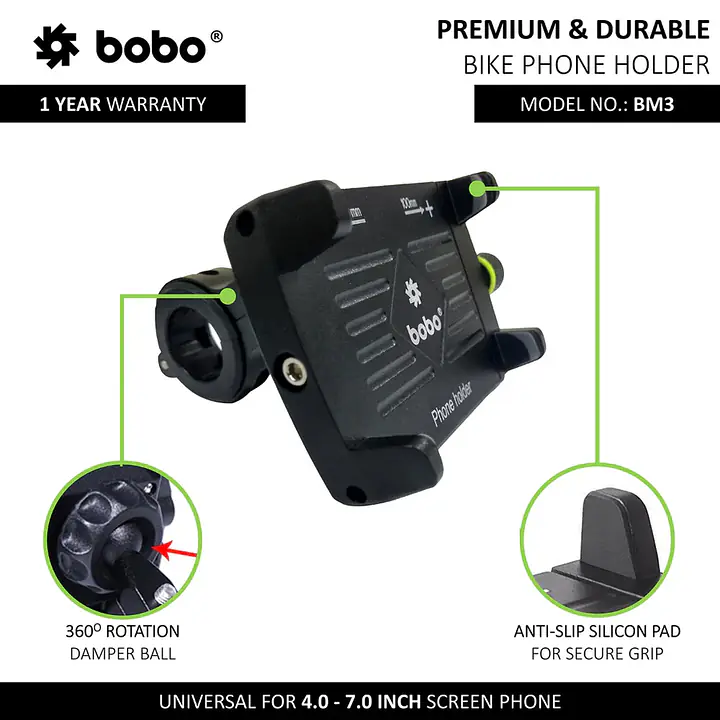 Bobo Gears  |  7493000041  BM3 - Aluminium (No Charger) - Master