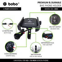 Bobo Gears  |  7493000011  BM1 - Jaw-Grip (Fast USB 3.0 Charger) - Master