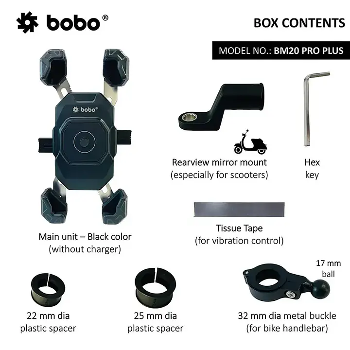 Bobo Gears  |  7493000321  BM20 PRO PLUS - Four Corners - Master