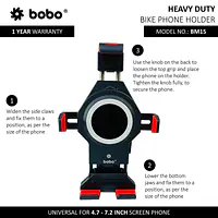 Bobo Gears  |  7493000241  BM15 - Anti-Vibration Metallic (No Charger) - Master