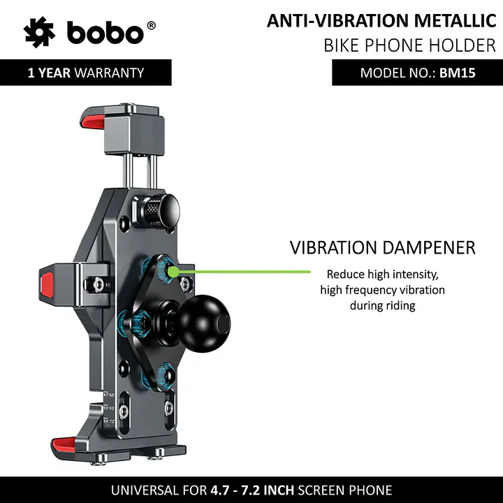 Bobo Gears  |  7493000241  BM15 - Anti-Vibration Metallic (No Charger) - Master