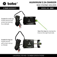 Bobo Gears  |  7493000031  BM2 - Aluminium With 2.5A Charger - Master