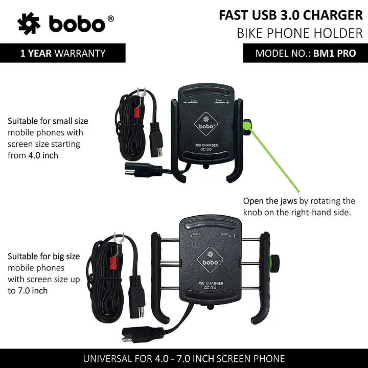 Bobo Gears  |  7493000021  BM1 PRO - BM1 + Fast USB Cable + SAE Connector - Master