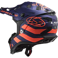MX700 SUBVERTER EVO CARGO MATT BLUE FLURO ORANGE - 1748199211SWGB - Master
