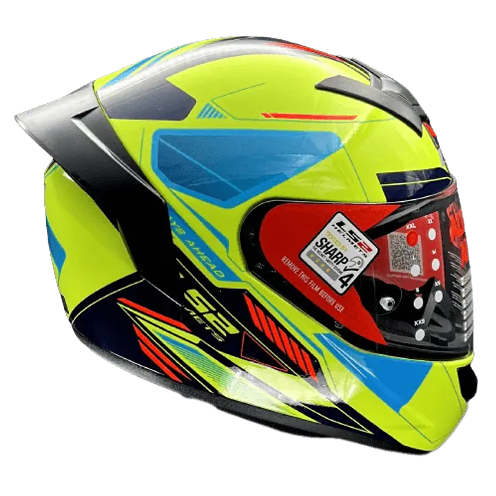 FF352 ROOKIE BETHA HI VIZ YELLOW NAVY BLUE - 17482015430IZJ - Master