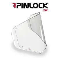 LS2 SPARE PINLOCK 70 MAX VISION ANTIFOG CLEAR LENS for MX436 PIONEER II - 17482030136GTF - Master