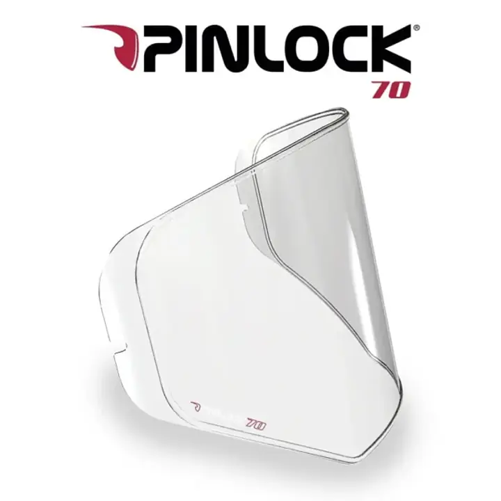 LS2 SPARE PINLOCK 70 MAX VISION ANTIFOG CLEAR LENS for MX436 PIONEER II - 17482030136GTF - Master
