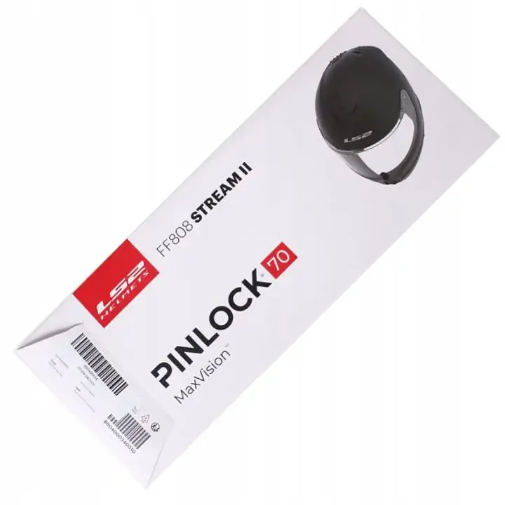 LS2 SPARE PINLOCK 70 MAX VISION ANTIFOG CLEAR LENS for FF320 STREAM II - 1748203254H9V0 - Master