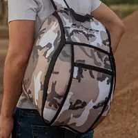 LS2 BACKPACK CAMOUFLAGE KHAKI HELMET BAG - 1748203843JU4D - Master