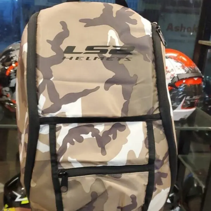 LS2 BACKPACK CAMOUFLAGE KHAKI HELMET BAG - 1748203843JU4D - Master