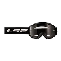 LS2 CHARGER PRO GOGGLE BLACK WITH CLEAR VISOR - 1748204457R3SY - Master