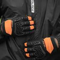 AIRX DUALSPORT CE GLOVES (FLAME ORANGE) - 1748215883HO5N - Master